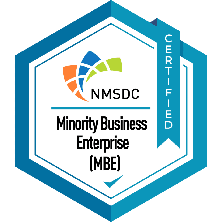 NMSDC Certified Minority Business Enterprise (MBE) Badge